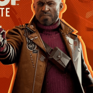 Video Game Deathloop 2020 Leather Jacket