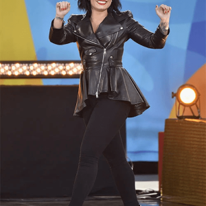 Demi Lovato Leather Jacket