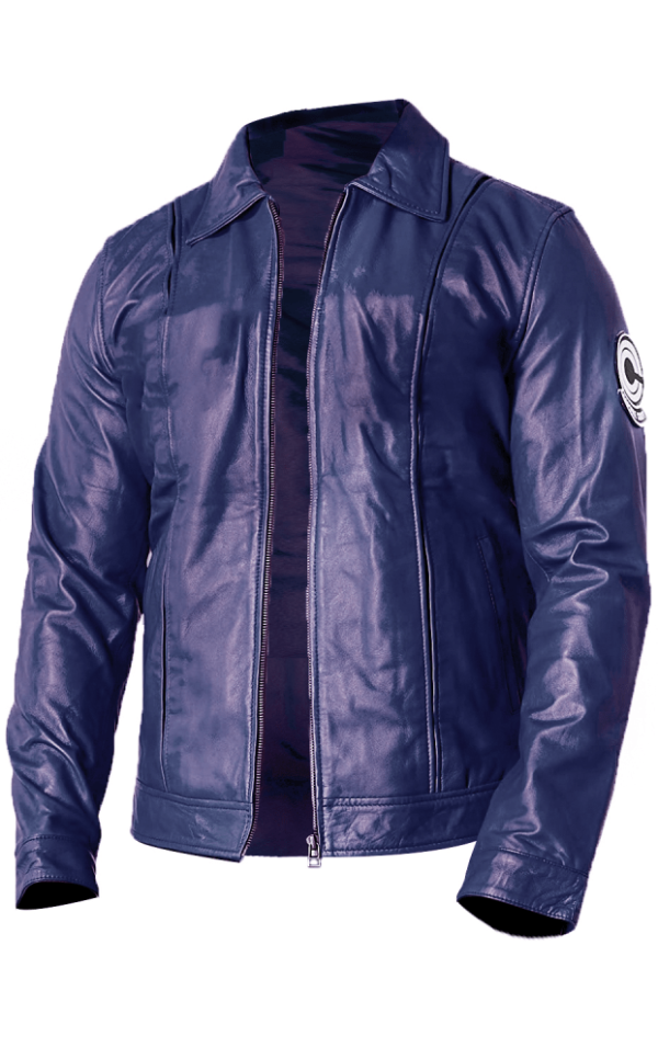 Dragon Ball Z Future Trunks Capsule Leather Jacket