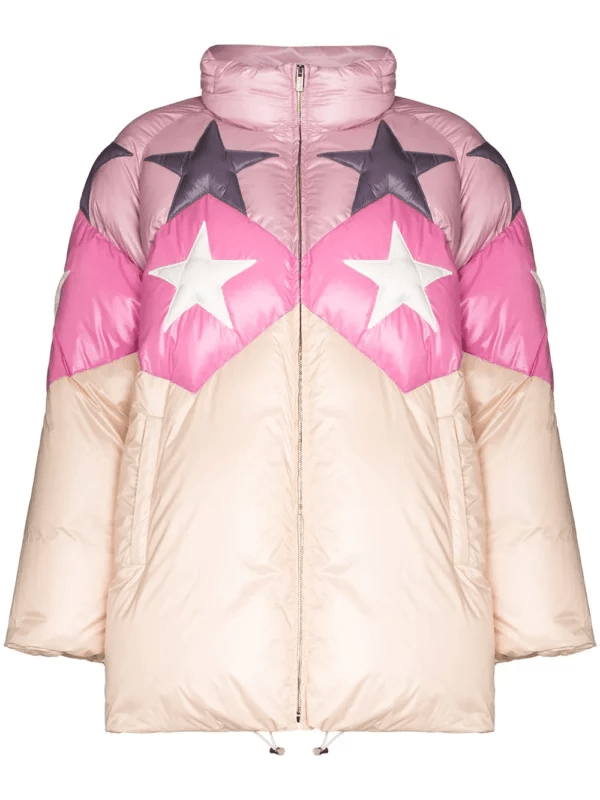 Dua Lipa Star Miu Miu Puffer Jacket