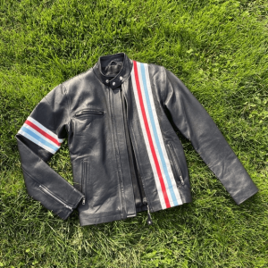 Easy Rider Johnny Knoxville Black Biker Jacket