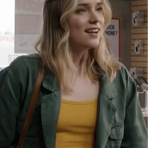 Carlos Gutierrez Heroes Rebo Elizabeth Lail Countdown Military Green Coatrn Leather Jacket Copy