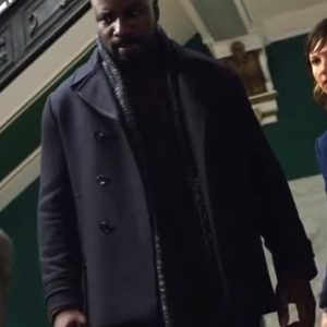 Evil Mike Colter Wool Coat