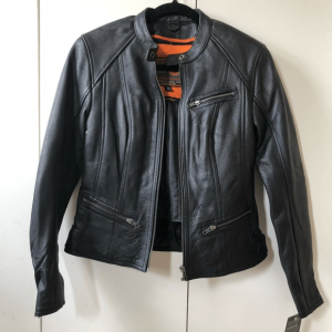 First Classics Black Womens Leather Jacket