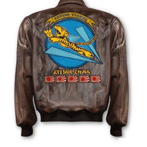 Flying Tigers Jet Nose Art A2 Jacket