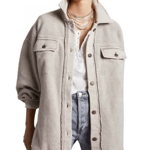 Free People Ruby Light Grey Jacket