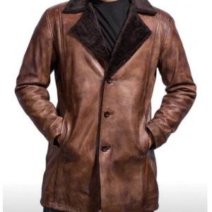 Halloween Cosplay Costume Movies Celebrity Winter Leather Jacket