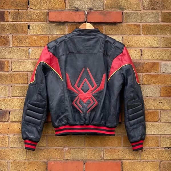 Halloween Spider Man Cropped Movie Costume Mens Jacket