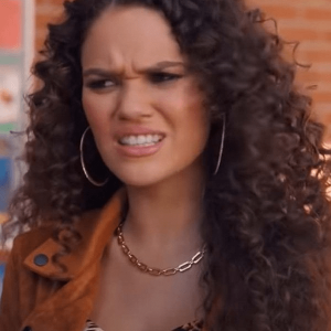 Hes All That 2021 Madison Pettis Brown Leather Jacket