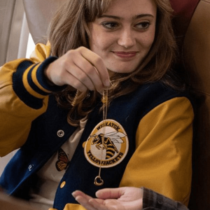 Jackie Yellowjackets Ella Purnell Jacket