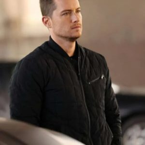 Jay Halstead Chicago P.d. Quilted Black Jacket