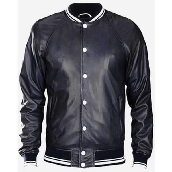 Justin Bieber Varsity Leather Jacket