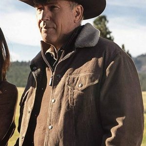 Kevin Costner Yellowstone John Dutton Brown Jacket