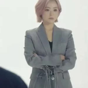 Kim Hee Seon Tomorrow Grey Coat