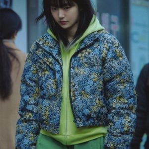 Kim Hye Jun Connect Puffer Jacket