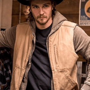 Luke Grimes Yellowstone Kayce Dutton Cotton Vest