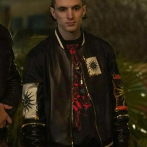 Alberto Spadino Anacleti Suburra S03 Black Jacket