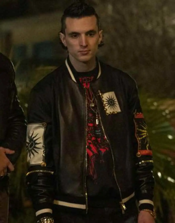 Alberto Spadino Anacleti Suburra S03 Black Jacket