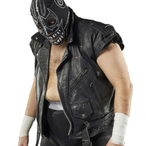 All Elite Wrestling Evil Uno Leather Jacket