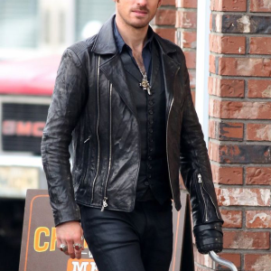 Captain Hook Once Upon A Time Colin O Donoghue Leather Jacket