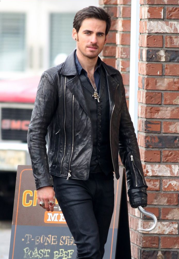 Captain Hook Once Upon A Time Colin O Donoghue Leather Jacket