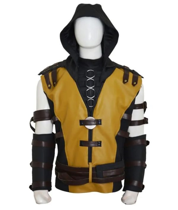 Mortal Kombat 10 Scorpion Hooded Jacket