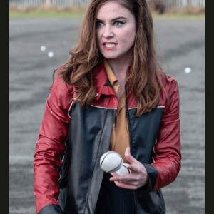 Ms De Brun Derry Girls Leather Jacket