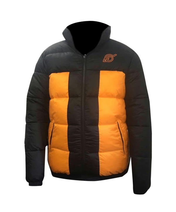 Naruto Shippuden Uzumaki Naruto Puffer Jacket