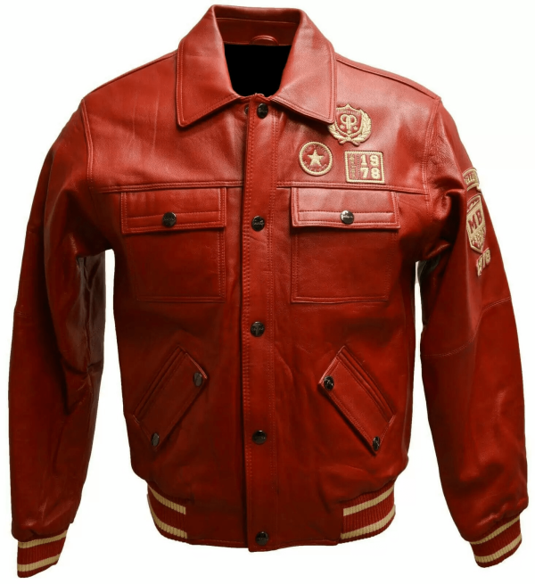 Pelle Pelle Vintage Red Leather Jacket