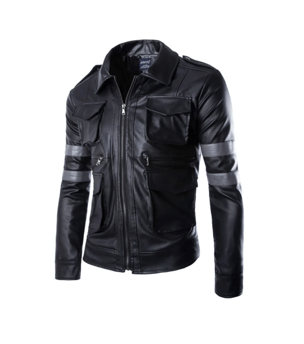 Resident Evil Classic Leon Kennedy Re6 Leather Jacket