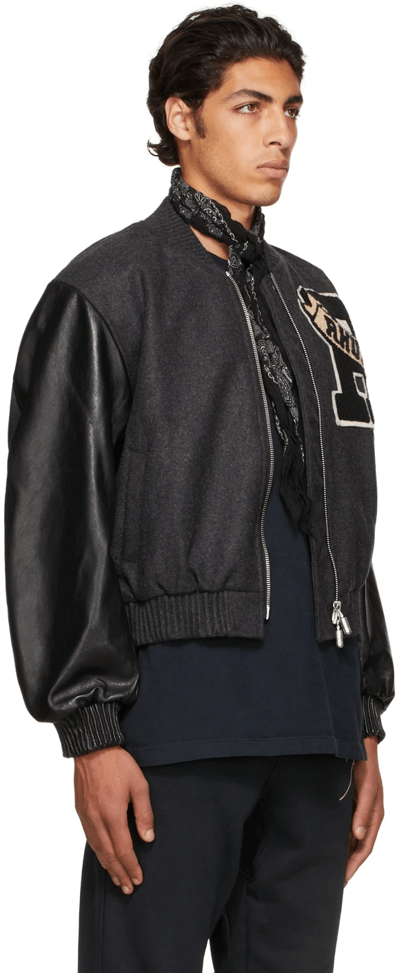 Bombers Rhude - Knit jacquard bomber jacket - RHPS23JA028281861186