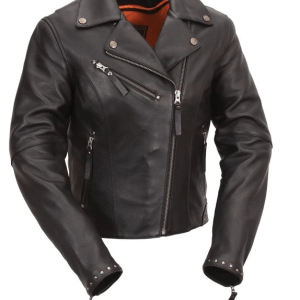 Scarlett Star Motorcycle Leather Jacket