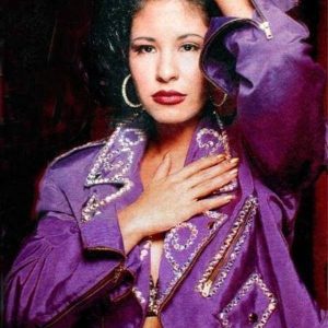 Selena Quintanilla Purple Suede Jacket