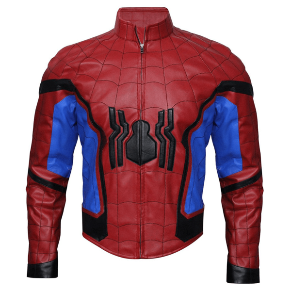Spiderman Homecoming Leather Jacket