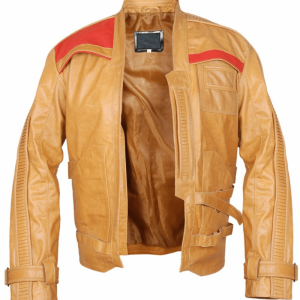 Star Wars The Force Awakens Finn John Boyega Leather Jacket