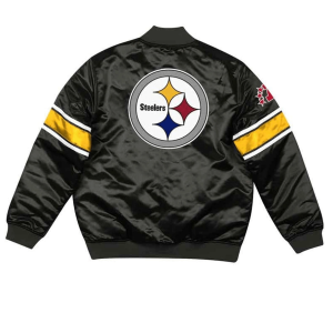 Steelers Satin Bomber Jacket