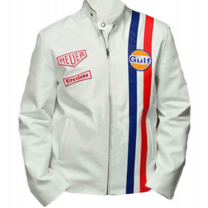 Steve Mcqueen White Le Mans Jacket