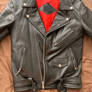 Straight To Hell Biker Leather Jacket