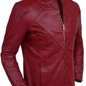 Smallville Superman Red Leather Jacket