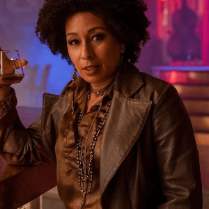 Tamara Tunie Tv Series Cowboy Bebop Brown Trench Coat