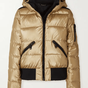 Ted Lasso S02 Keeley Jones Gold Puffer Jacket