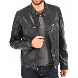 The Bad Boy Mens Black Leather Jacket Styles