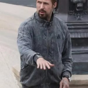 The Gray Man 2022 Ryan Gosling Grey Jacket