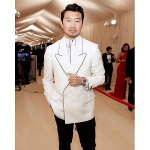 The Met Gala 2021 Shang Chi White Blazer Coat