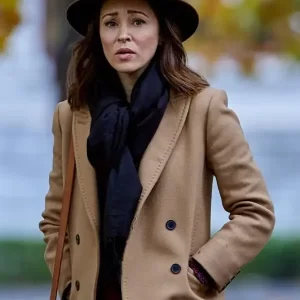 The Wedding Veil Inspiration Autumn Reeser Brown Coat