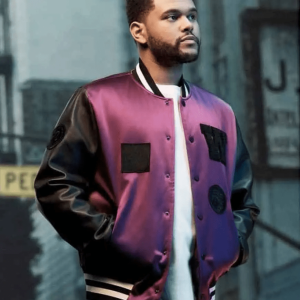 The Weeknd Hm Purple Jacket