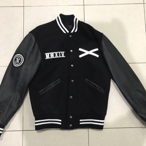 The Weeknd Roots Xo Black Wool Varsity Tour Jacket