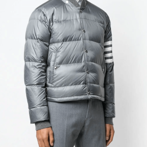 Thom Browne 4 Bar Bomber Jacket