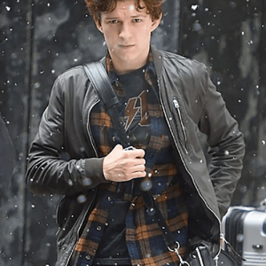 Tom Holland Leather Jacket