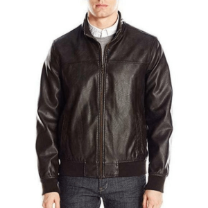 Tommy Hilfiger Smooth Brown Leather Jacket